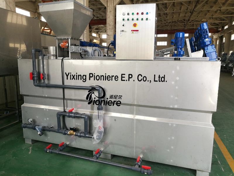 Small Size Automatic Polymer Dosing Machine for Pome Treatment